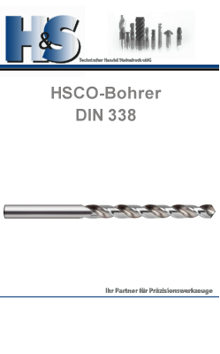 HSCO Bohrer DIN 338