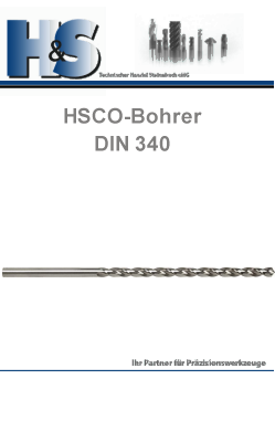 HSCO Bohrer DIN 340