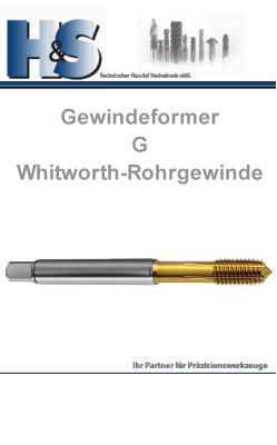 Gewindeformer für Whitworth-Rohrgewinde